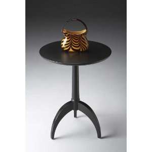  Butler Pedestal End Table: Furniture & Decor