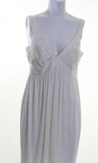 NEW!!! $695 LOUBAROK, WHITE SHORT SLEEVELESS DRESS SIZE SIZE 10  