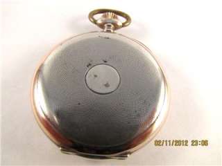 1920 25 Antique Pocket Watch CHRONOMETRE ETERNA Swiss OF SILVER 0,800 