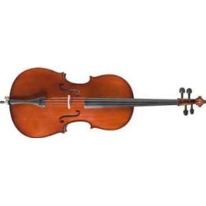 Stagg Full Size Cello with Carrying Bag Musical 