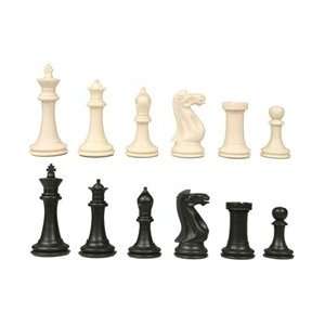 Executive Staunton Chess Pieces with 3 7/8 King Toys 
