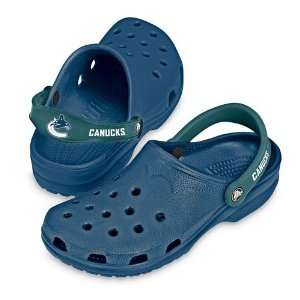   : Crocs NHL Vancouver Canucks Youth Cayman Clogs 3: Sports & Outdoors