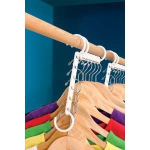 com DROP HANGERS   16 PACK (HOLDS 96 HANGERS AND TRIPLES YOUR CLOSET 