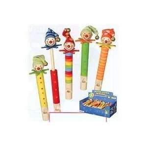  Toysmith Wooden Clown Whistle   Sold Individually Toys 