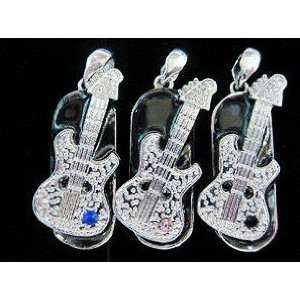  8GB Small Crystal Guitar Style USB Flash Drive with 