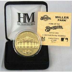     Miller Park   24KT Gold Commemorative Coin