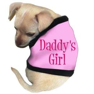  Daddys Girl Dog Tank in Pink Size See Chart Below X 