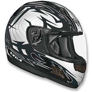  Vega Altura Stryker Helmet   2X Large/Black: Automotive