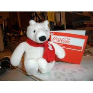  Coca Cola Polar Bear Plush COLLECTIBLE!! #51128 (3x2.5 