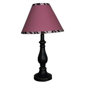    Lamp Shade for (Brown) Pink Zebra Baby Bedding Set By Sisi: Baby