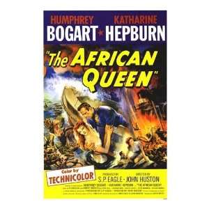  African Queen Movie Poster, 11 x 17 (1951)