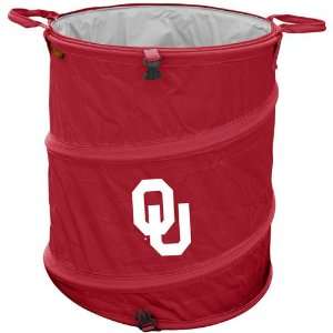    Oklahoma Sooners NCAA Collapsible Trash Can: Sports & Outdoors