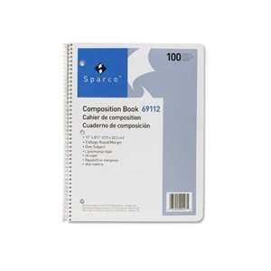  Sparco Products Products   Composition Book, 100 Sheets, College 