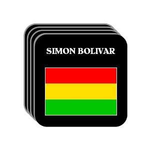  Bolivia   SIMON BOLIVAR Set of 4 Mini Mousepad Coasters 