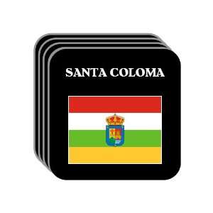  La Rioja   SANTA COLOMA Set of 4 Mini Mousepad Coasters 
