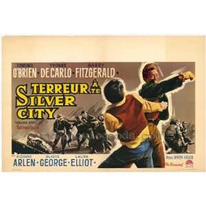  Silver City (1951) 27 x 40 Movie Poster Style A