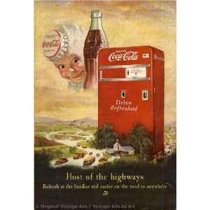  1950 Coke Host of the highwaysdrive refreshed Vintage 