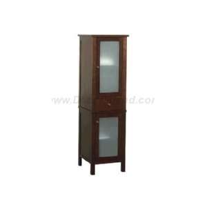  Ronbow VTG1965 H01 Linen Tower W/ Frosted Glass Doors 