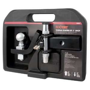  Curt 45534 Towing Starter Kit with 2 Drop Ball Mount 