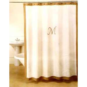  R Monogram Shower Curtain: Everything Else