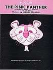 The Pink Panther   PIANO SOLO SHEET MUSIC