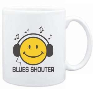  Mug White  Blues Shouter   Smiley Music: Sports 