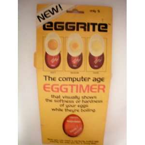VINTAGE    The Computer Age Eggtimer that visually shows the softness 