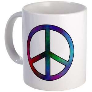 Multicolor Peace Sign Cool Mug by CafePress:  Kitchen 