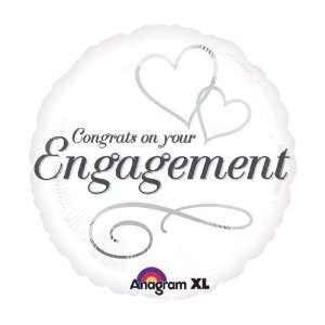  18 Congratulations Engagement Foil Balloon Toys & Games