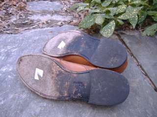 TIMELESS! ALLEN EDMONDS COLTON Brown Leather Cap Toe Oxford Shoes 15 