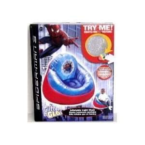  Spider Man 3 Glitter N Go Inflatable Light Chair: Home 