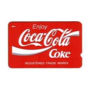  Coca Cola Collectible Phone Card: 1000u Coca Cola 1st USA 