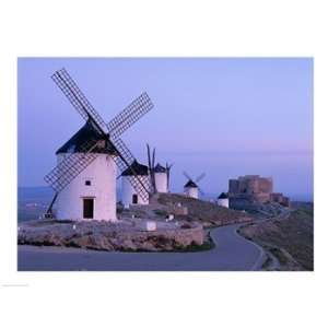  Windmills, La Mancha, Consuegra, Castilla La Mancha, Spain 