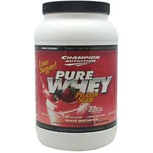  Champion Nutrition Pure Whey Protein Stack, Strawberry, 2 