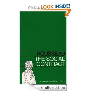 Social Contract Jean Jacques Rousseau, C. Frankel  Kindle 