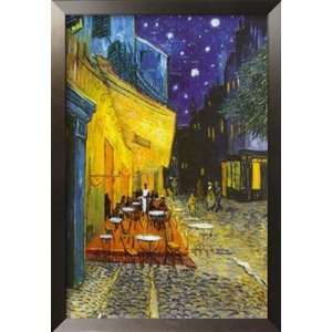 The Café Terrace on the Place du Forum, Arles, at Night, c.1888 Art 