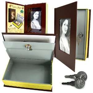  Deluxe Wooden Photo Box w/ Security Safe: Kitchen & Dining