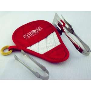   Tongs Set with Oven Mitt (Food Serving Tongs and Ice Tongs) Kitchen