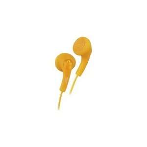  Orange Cool Gumy Earbuds Gold Plated Iphone Compatible 