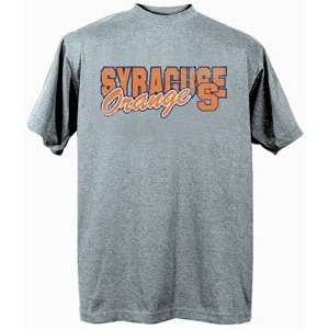   Orange SU NCAA Dark Ash Short Sleeve T Shirt Large
