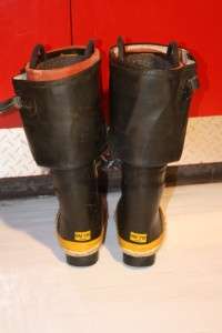 Servus Firefighters Bunker Boots  3/4 boot   Size  6M / 7 wide  