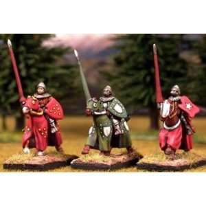   Belli 15mm 100 Years War Mounted Knights w/ Lance (4) Toys & Games