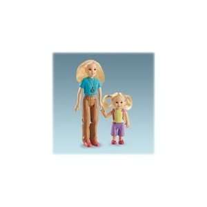    Loving Family Dollhouse Figures Mom & Toddler Toys & Games