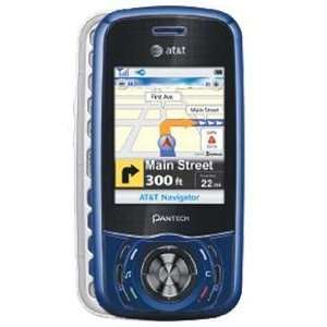  Pantech Matrix C740 Blue No Contract AT&T Cell Phone Cell 