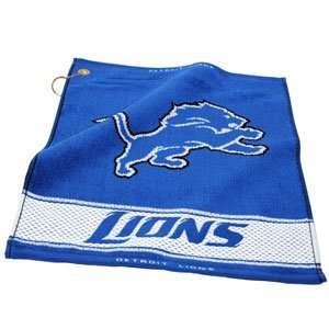  Team golf nfl woven golf towels lions: Sports & Outdoors
