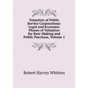   Making and Public Purchase, Volume 1 Robert Harvey Whitten Books