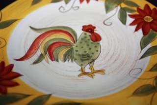 Gates Ware Rooster Plates Salad Size   Please Contribute  