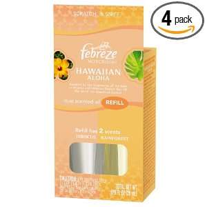 Febreze Noticeables Refill, Hawaiian Aloha, .879 Ounce Box (Pack of 4)