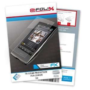  atFoliX FX Clear Invisible screen protector for Cowon S9 