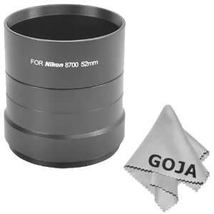  52 mm Lens Tube Adapter for Nikon Coolpix 5700 8700 